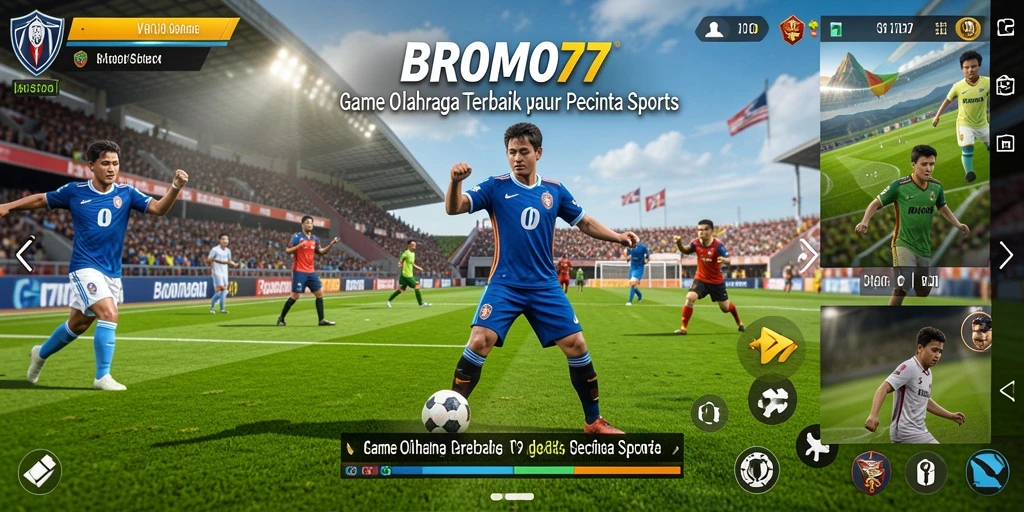 Tampilan gameplay BROMO77 yang seru dan mendebarkan.