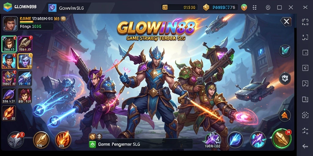 Gameplay SLG mendebarkan di GLOWIN88 dengan berbagai strategi.