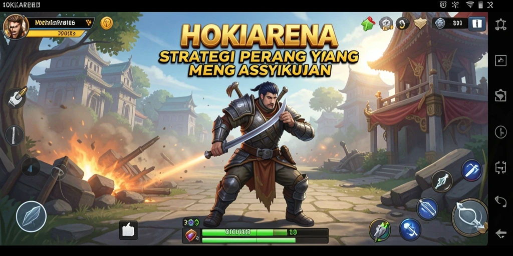 Tampilan gameplay HOKIARENA yang seru dan mendebarkan.