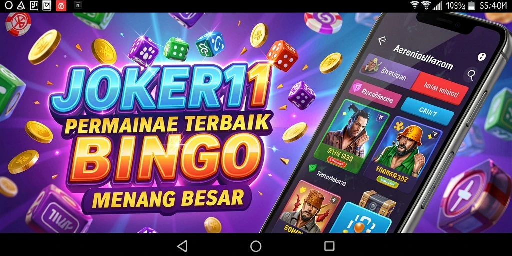 Tampilan gameplay <strong>JOKER11</strong> yang mendebarkan di dalam Bingo.