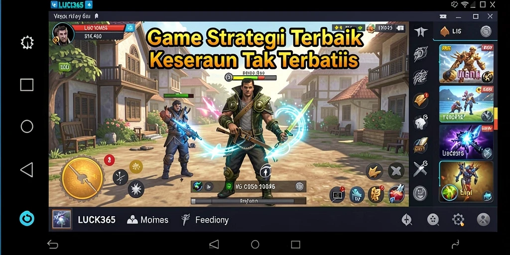 Gameplay seru dan strategi mendebarkan di LUCK365.