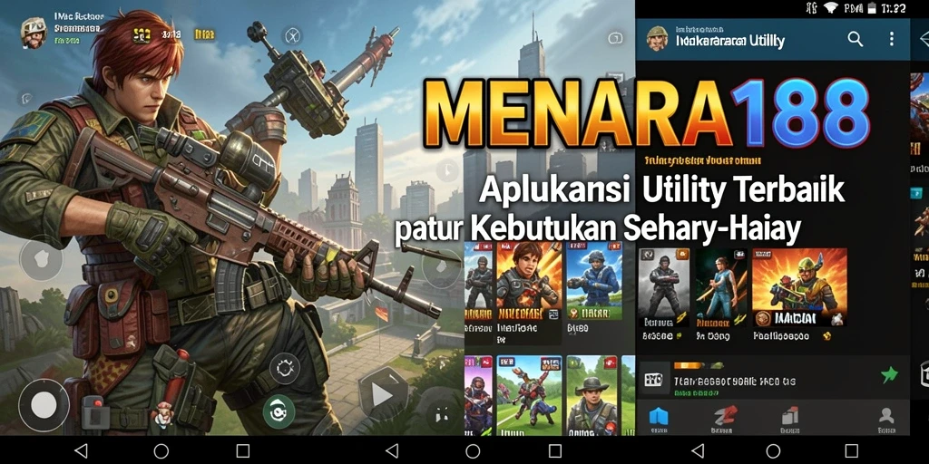 Tampilan antarmuka intuitif aplikasi MENARA188 yang memudahkan pengguna.