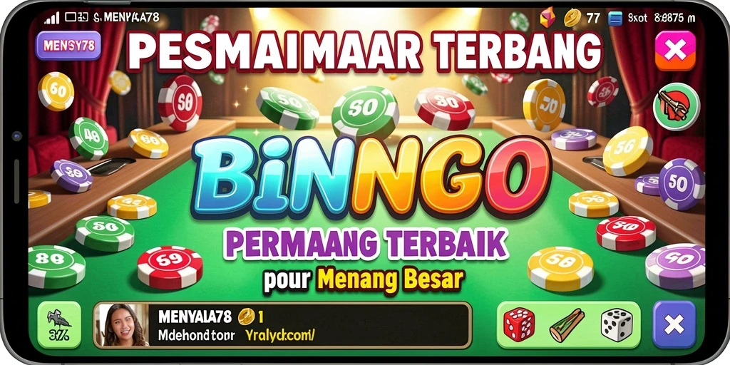 Tampilan gameplay Bingo yang seru dan interaktif di MENYALA78.