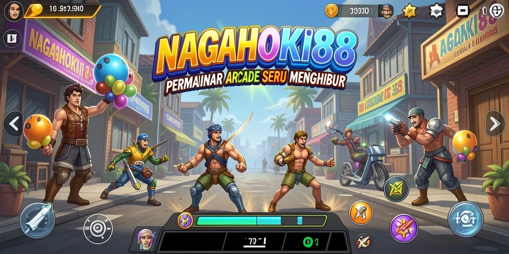 Tampilan gameplay seru NAGAHOKI88 saat dimainkan.