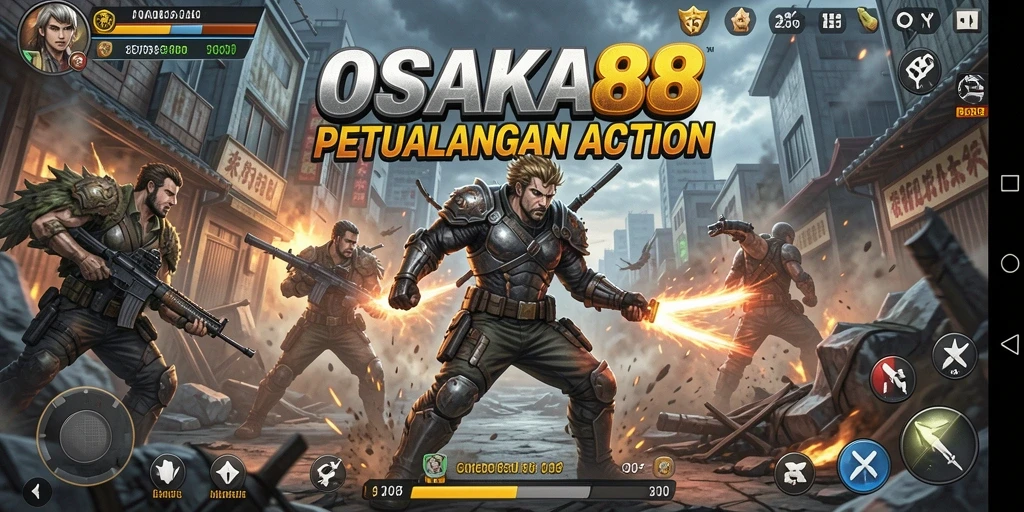 Tampilan gameplay OSAKA88 yang seru dan penuh aksi.