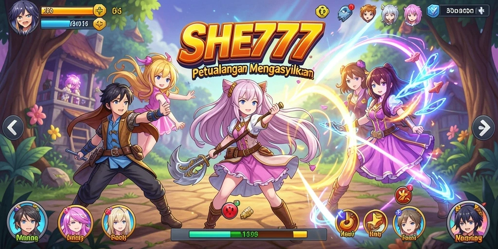 Gameplay seru dengan karakter Anime yang menarik.