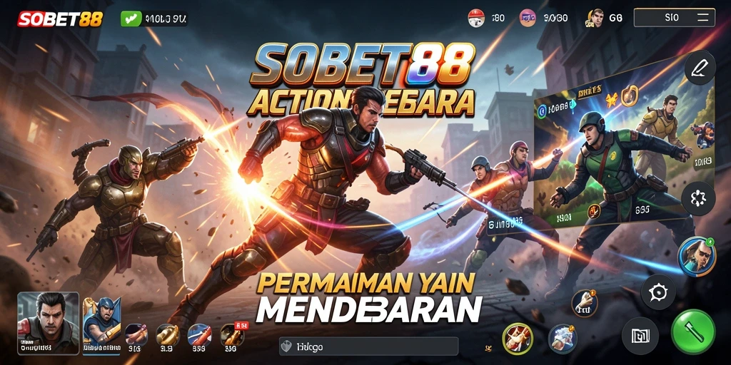 Tampilan seru gameplay SOBET88 dalam aksi yang mendebarkan.