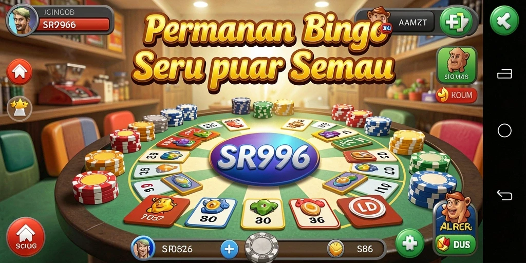 Tampilan gameplay SR996 yang penuh warna dan menarik.