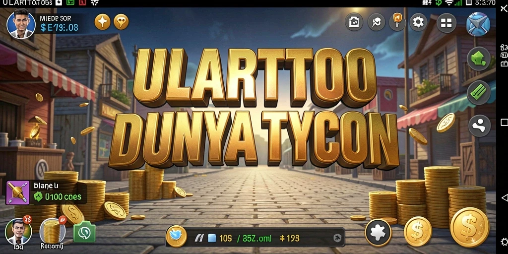Tampilkan gameplay seru ULARTOTO dengan berbagai elemen Tycoon.